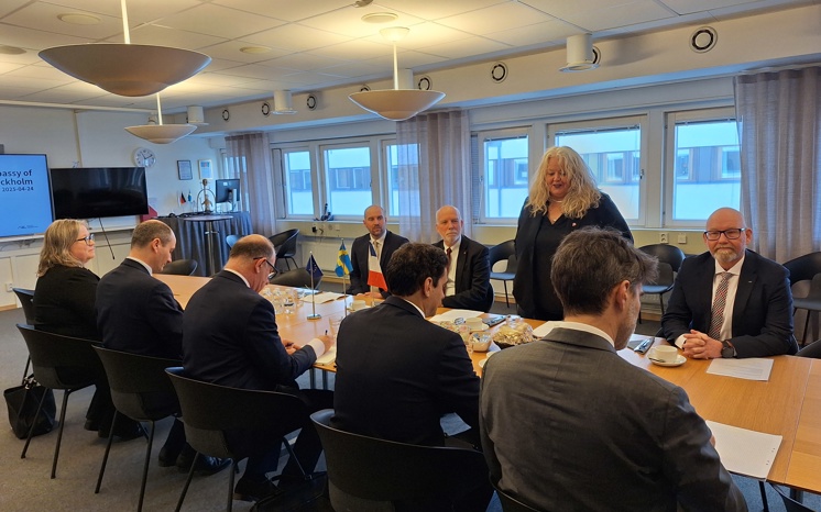 Elisabeth Lindgren hälsar välkommen till Region Norrbotten