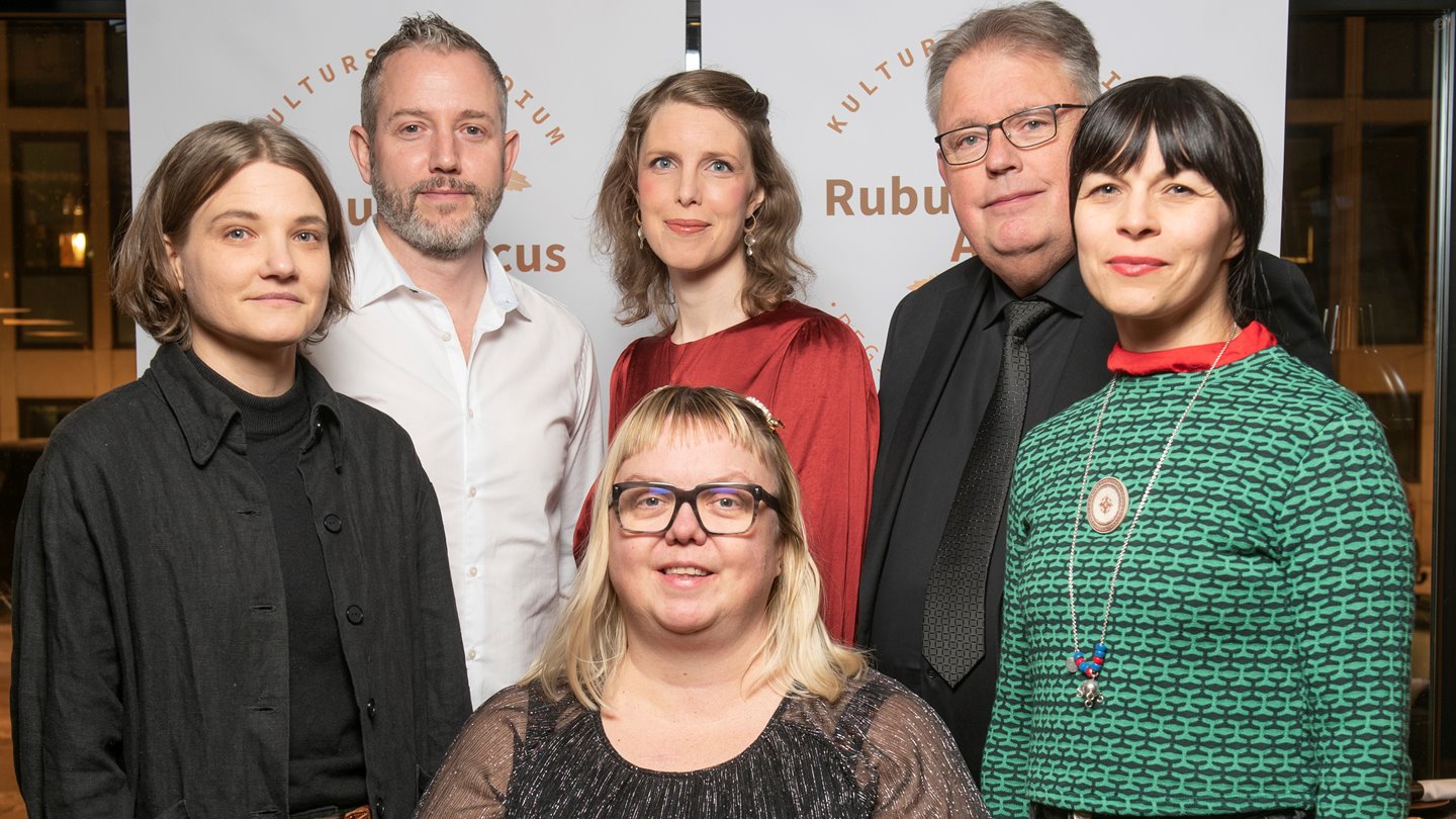 Gruppbild stipendiater inom kultur och idrott 2022.