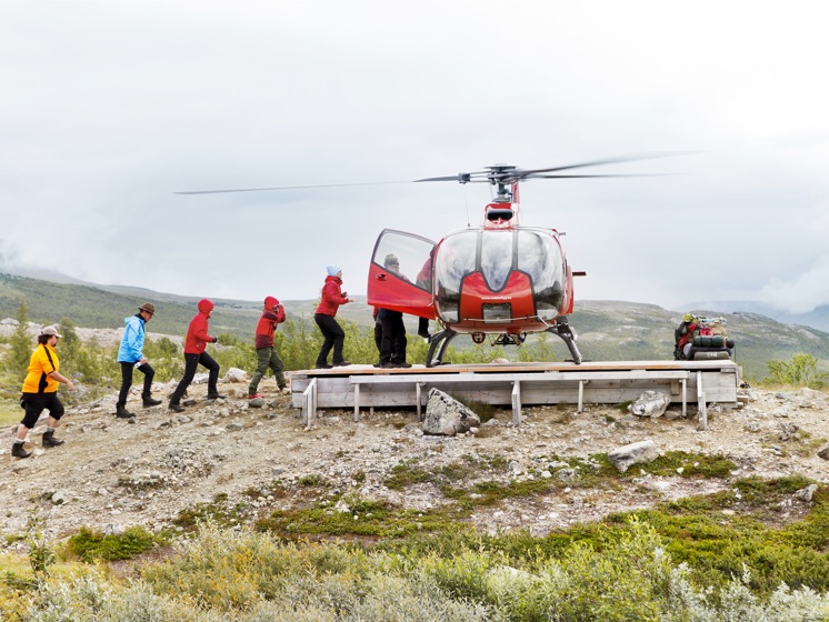 Fjälliv Helikopter. Foto: Marie Linnér.