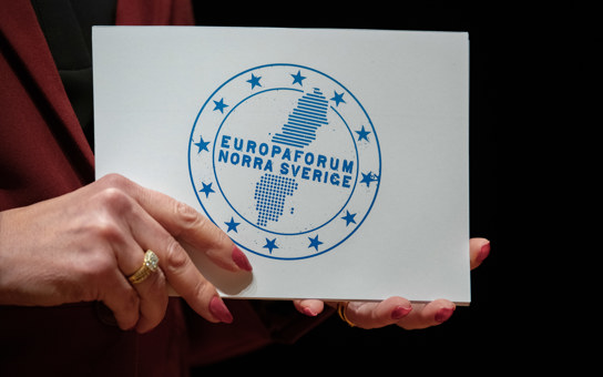 Europaforum Norra Sverige manuskort