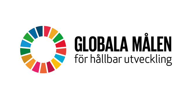 Logotyp Globala målen Logga