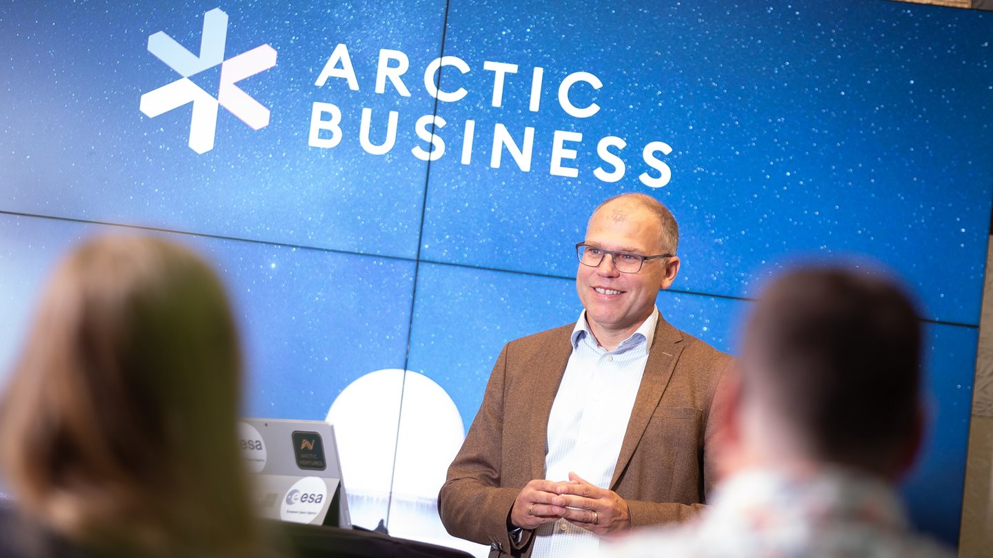 Jens Lundström, vd Arctic Business