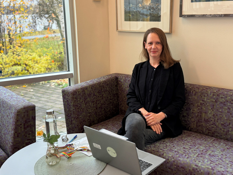 Caroline Pfriender i Regionhuset