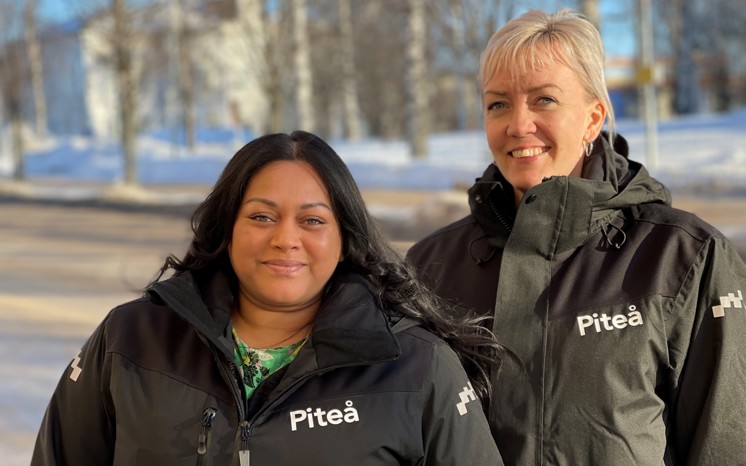 Hannah Degerman och Sara Holm