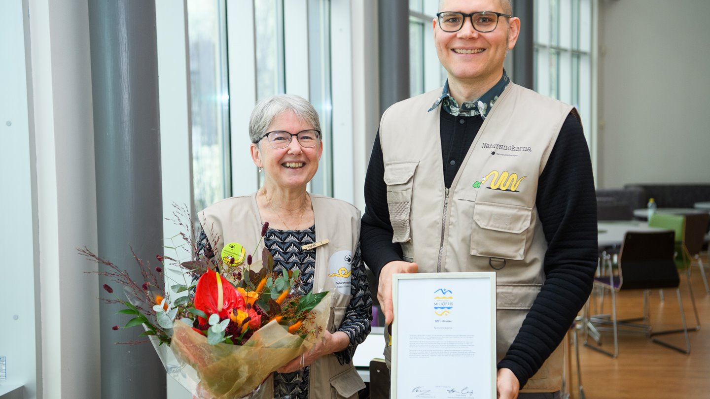 Årets miljöpris till Natursnokarna