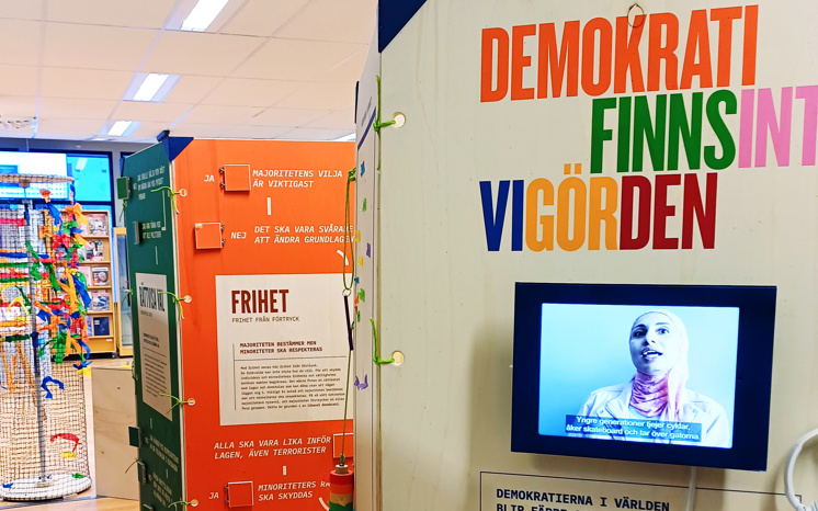 Utstallning Demokratins Framtid