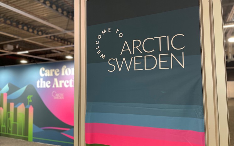 Welcome to Arctic Sweden - skärm