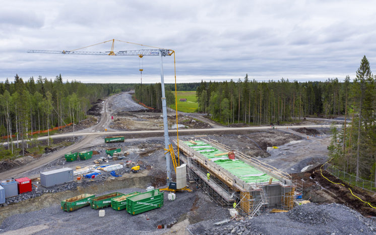 Bygget av Norrbotniabanan, Patrick Degerman