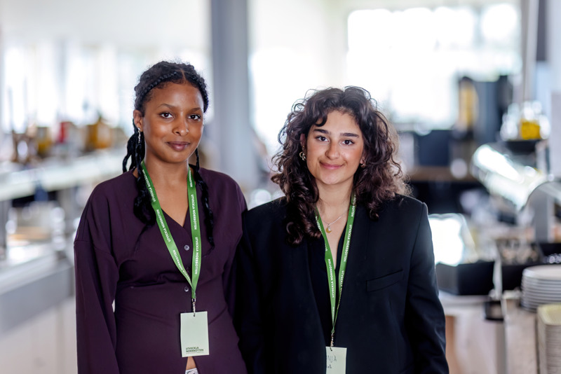 Wehazit Yemane, Boden, och Ronja Johansson, Luleå