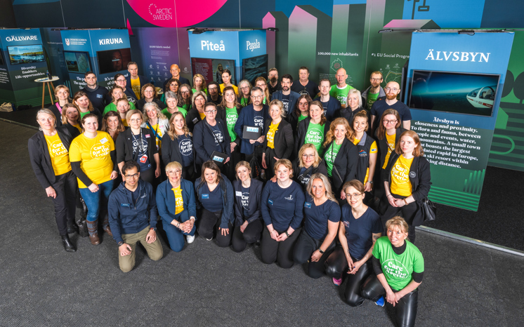 Norrbottens delegation på Emigration Expo