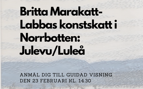 Britta Marakatt-Labba Konstskatt
