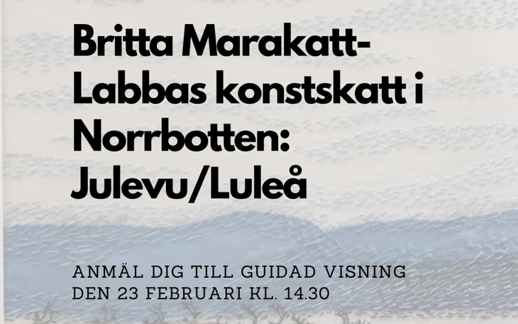 Britta Marakatt-Labba Konstskatt