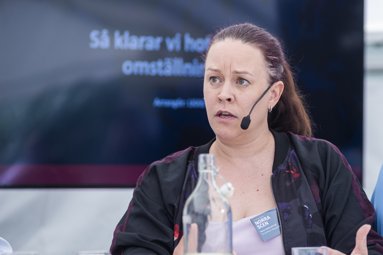 Maria Wetterstrand, debater and former spokesperson for the Green Party.